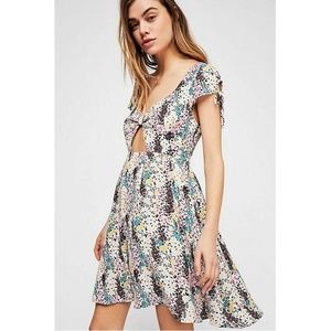 Miss Right Mini Dress Floral Anthropologie Flowers